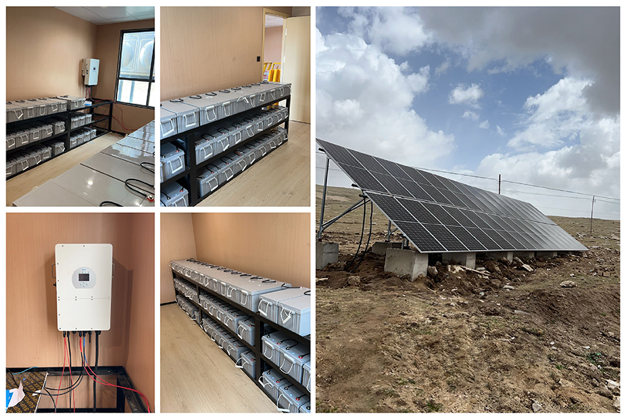 新疆景区 25kW 离网光伏储能系统现场